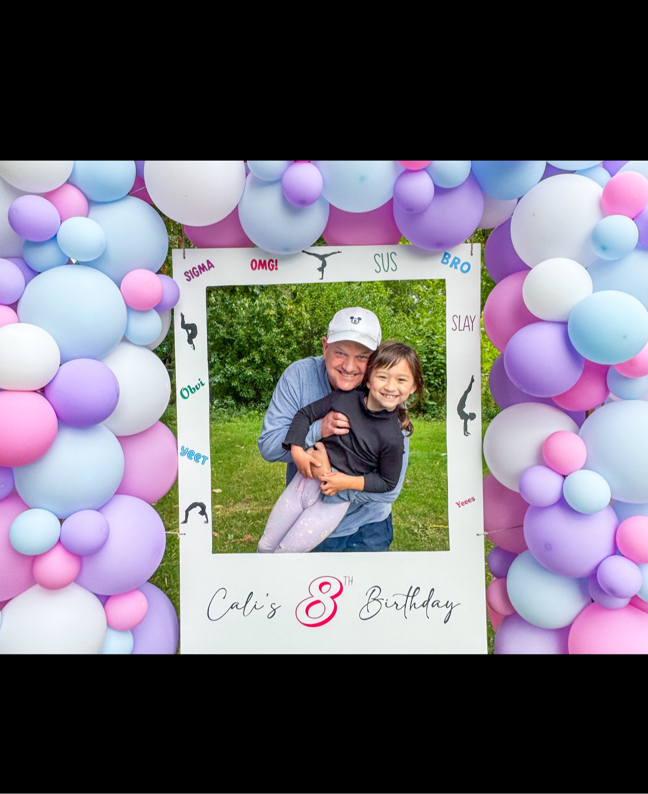 Balloon Polaroid Photo Display