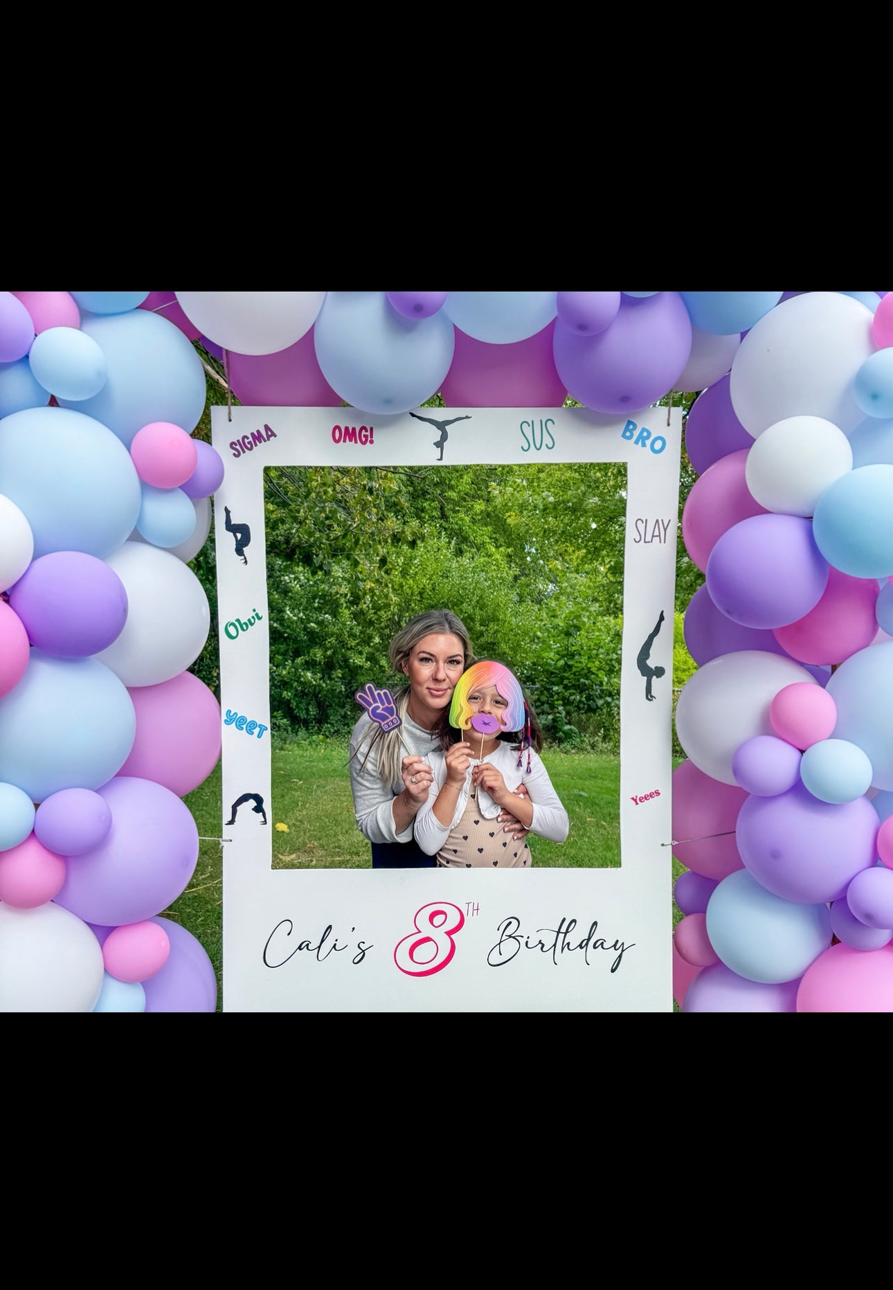 Balloon Polaroid Photo Display