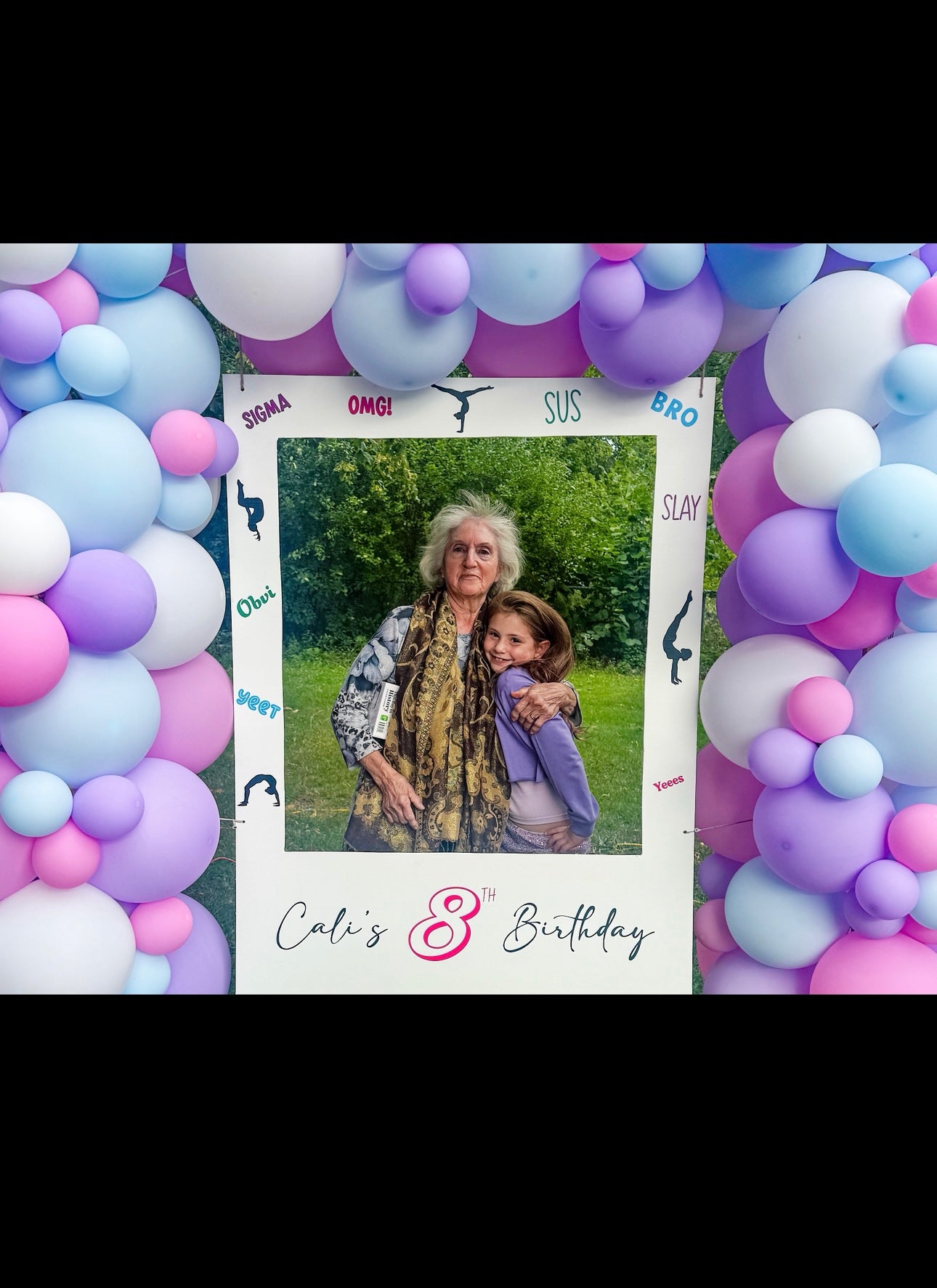 Balloon Polaroid Photo Display