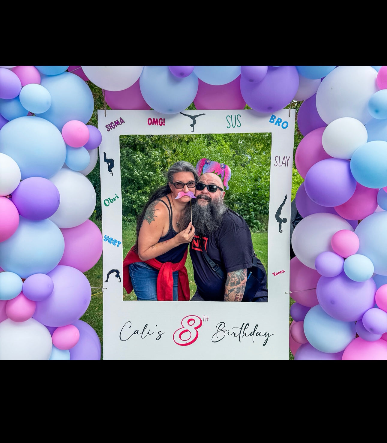 Balloon Polaroid Photo Display