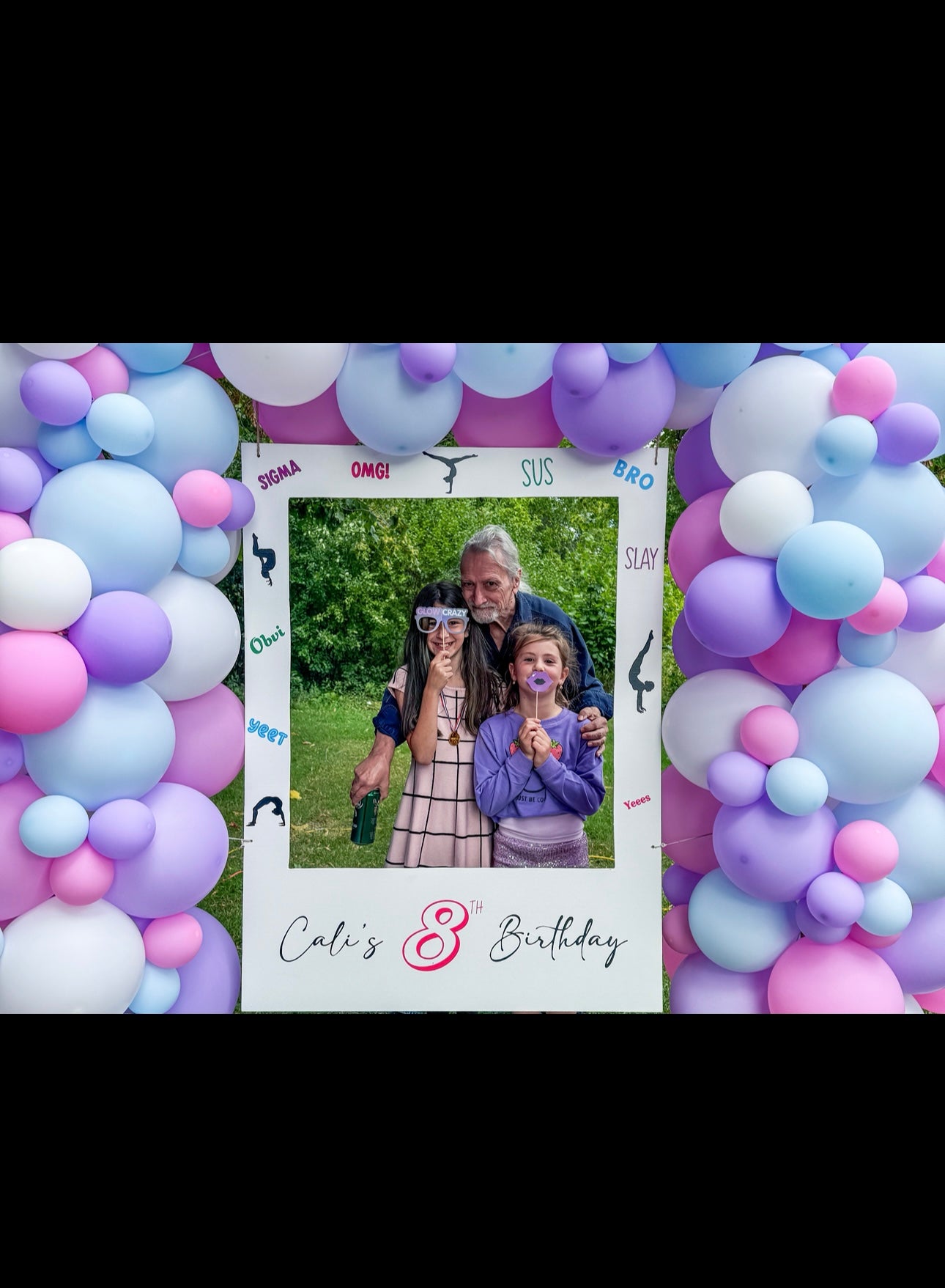 Balloon Polaroid Photo Display