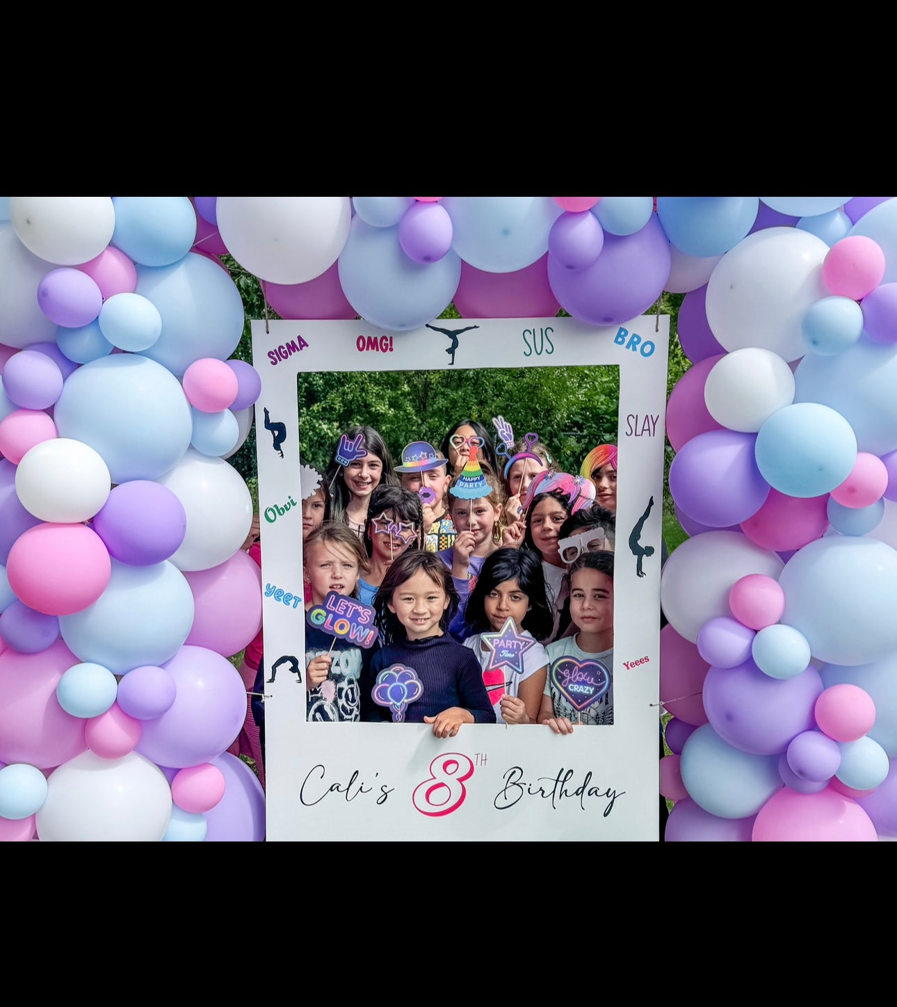Balloon Polaroid Photo Display