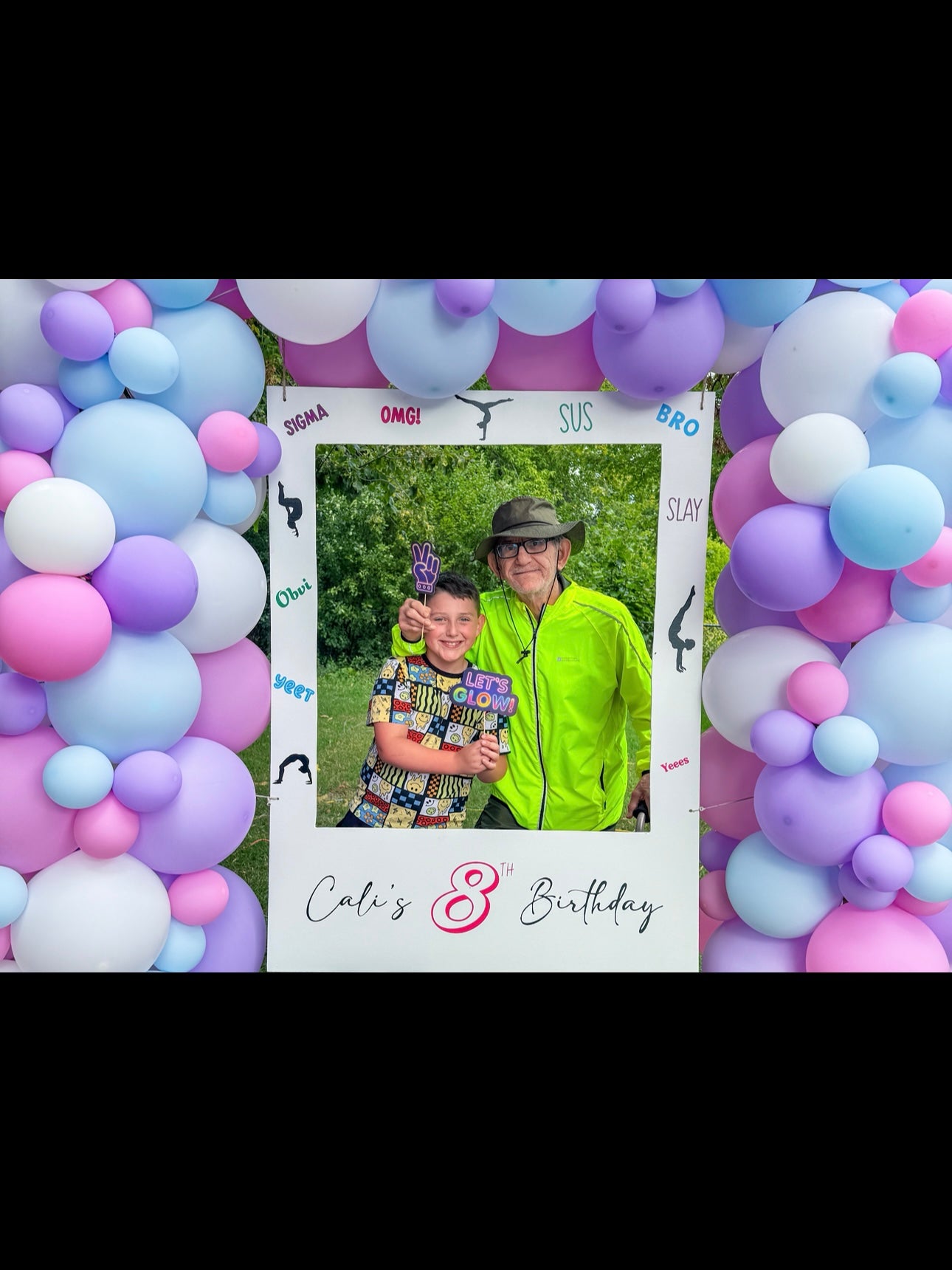 Balloon Polaroid Photo Display