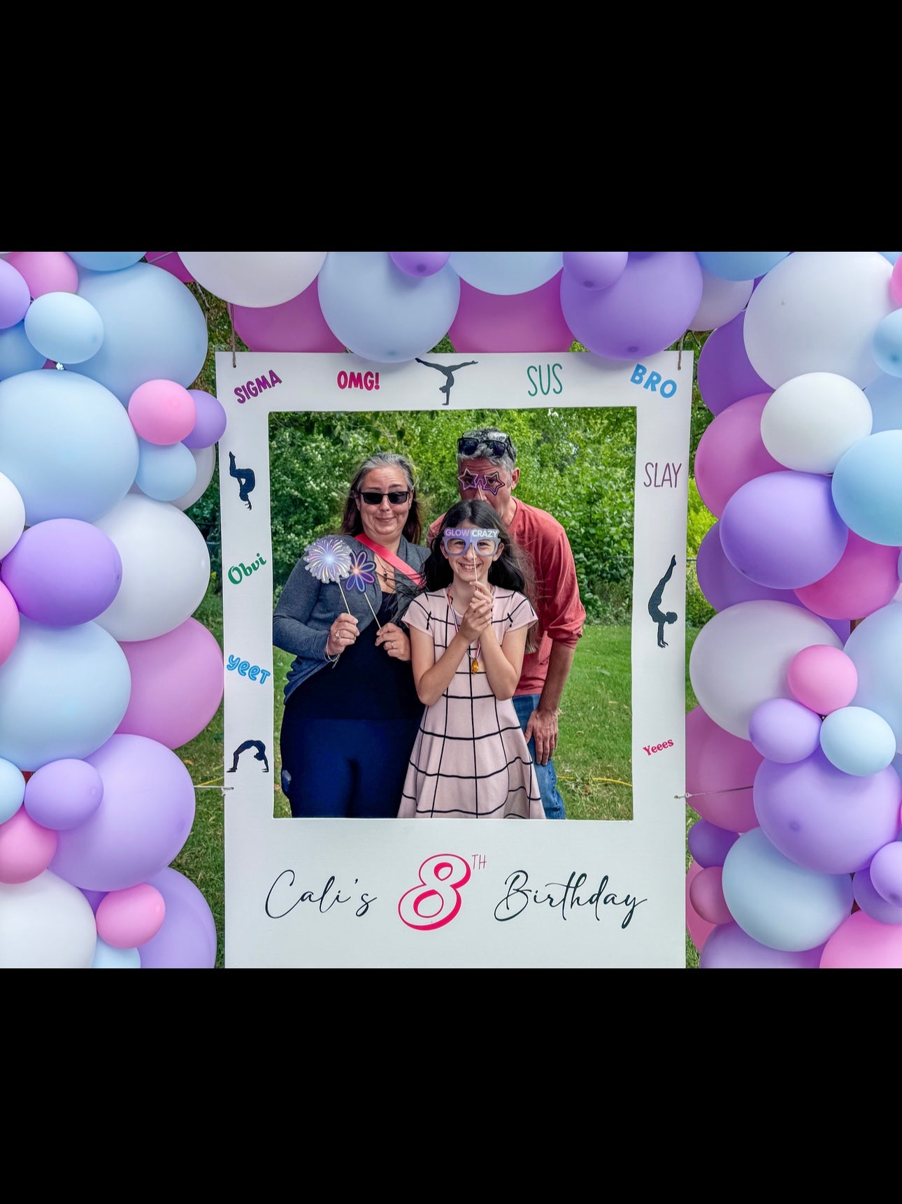 Balloon Polaroid Photo Display
