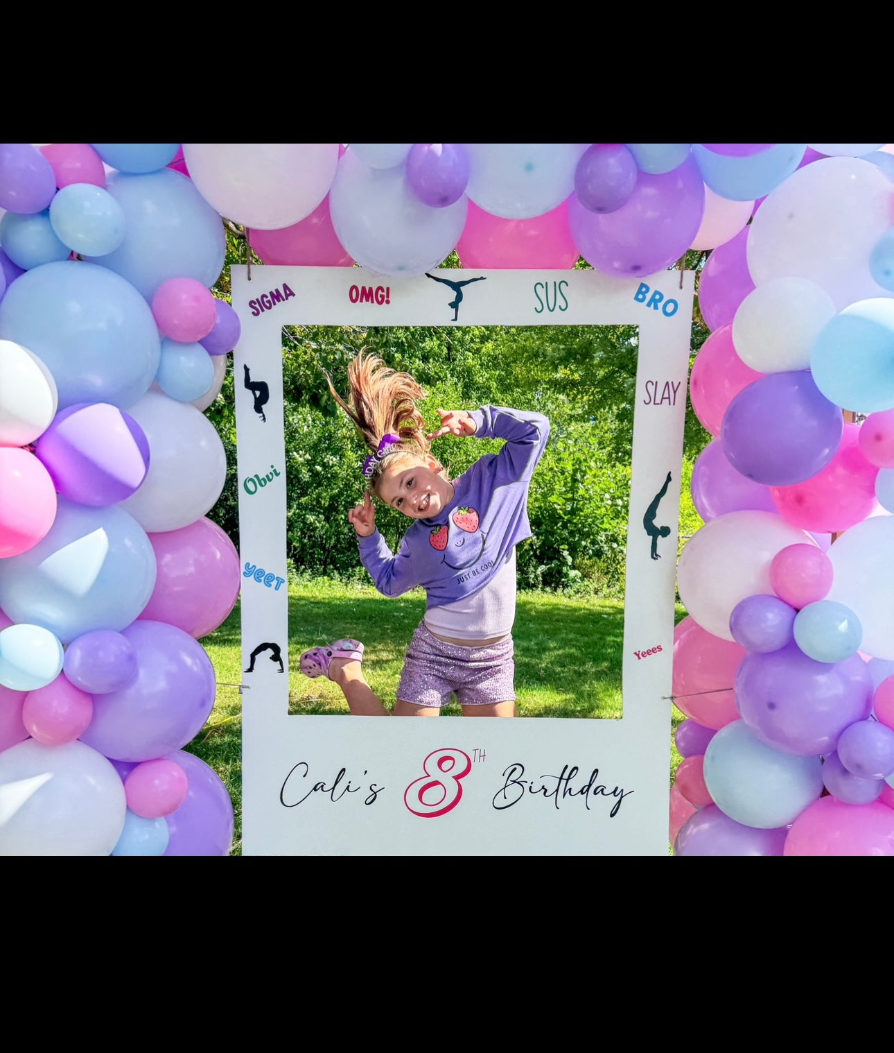 Balloon Polaroid Photo Display
