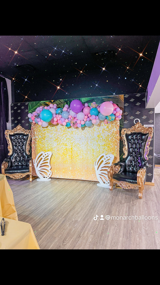 Gold glitter Backdrop