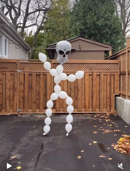 Helium filled Halloween stand alone character