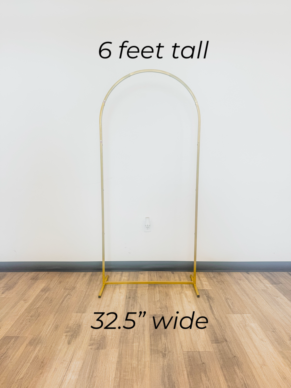 6 foot tall metal stand