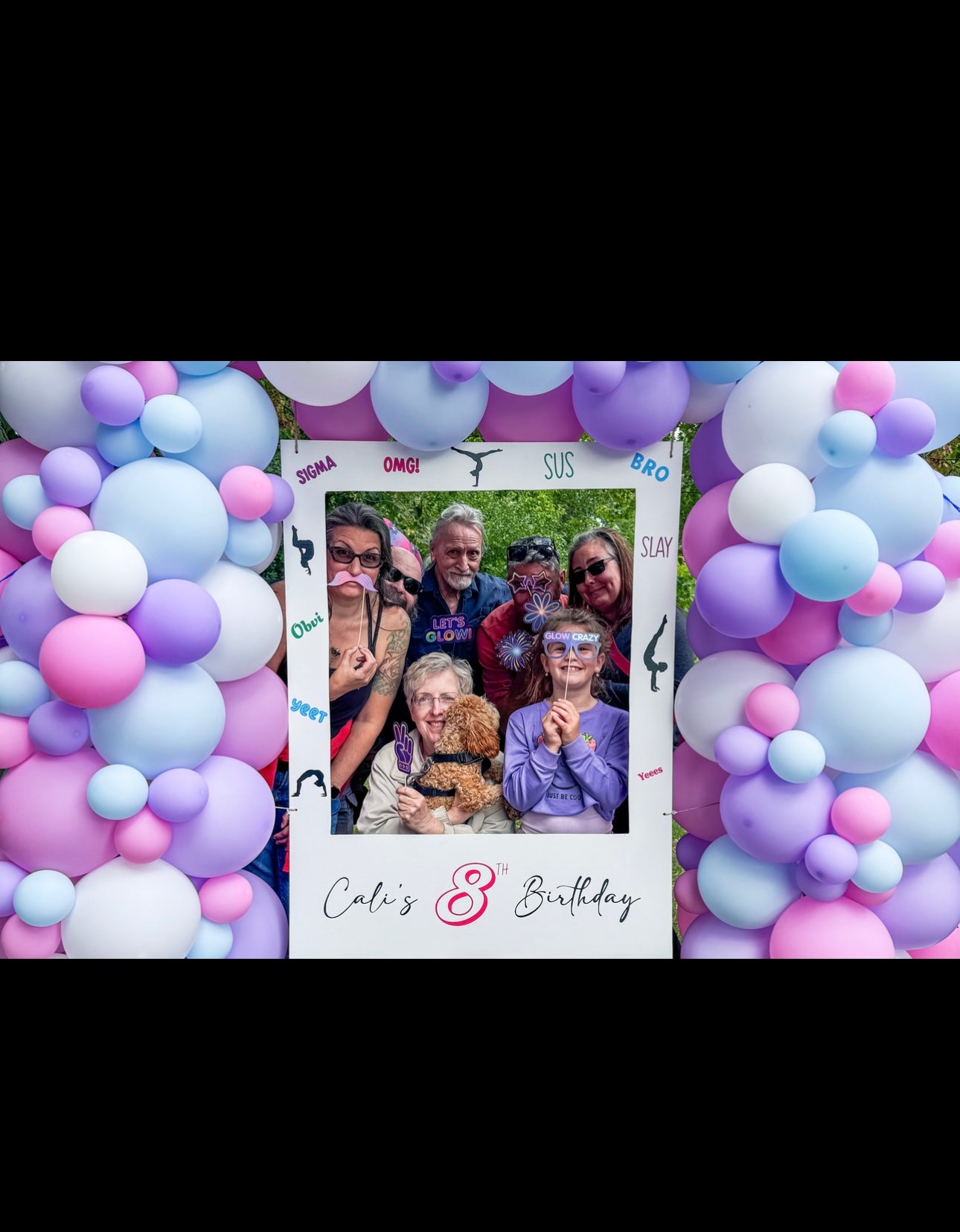 Balloon Polaroid Photo Display