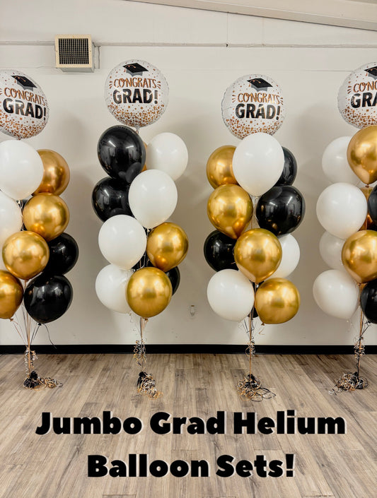 One Jumbo Grad Balloon Set