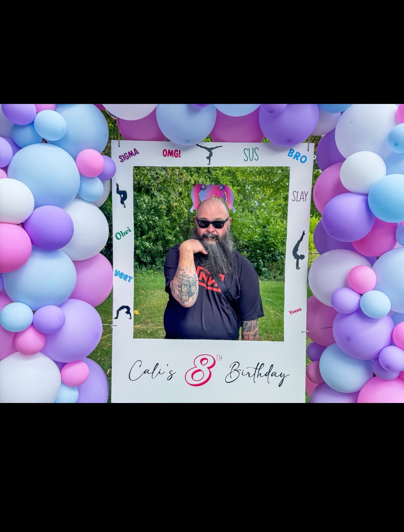 Balloon Polaroid Photo Display