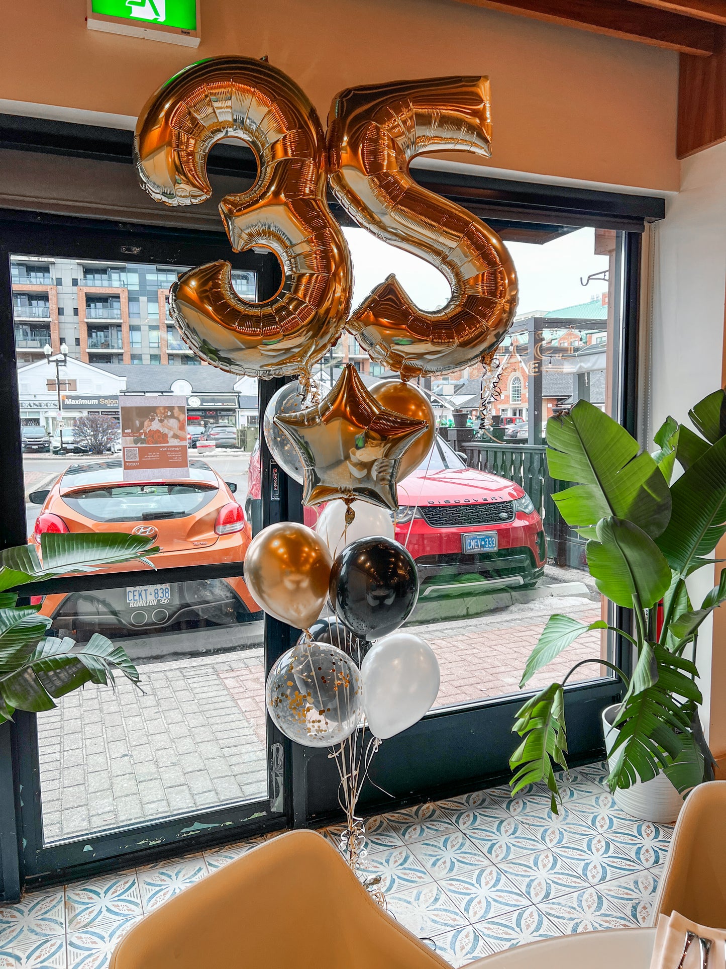 Double Digit Balloon Bouquet