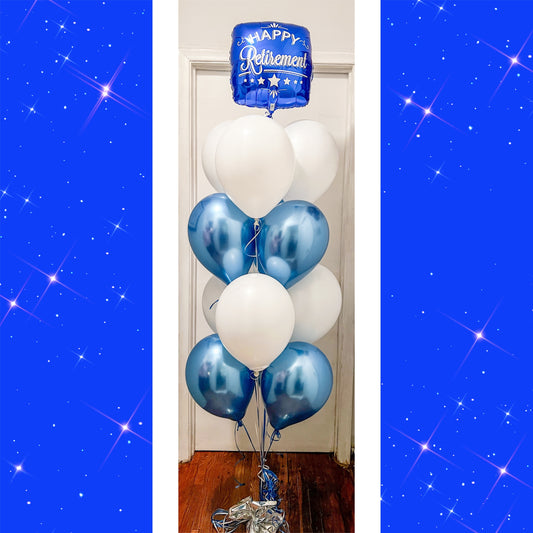 Happy Retirement Helium Balloon Bouquet