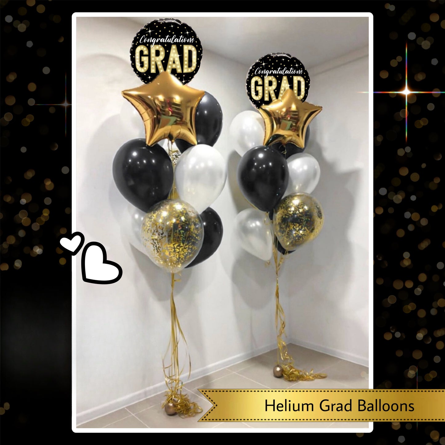 Grad helium Balloons!