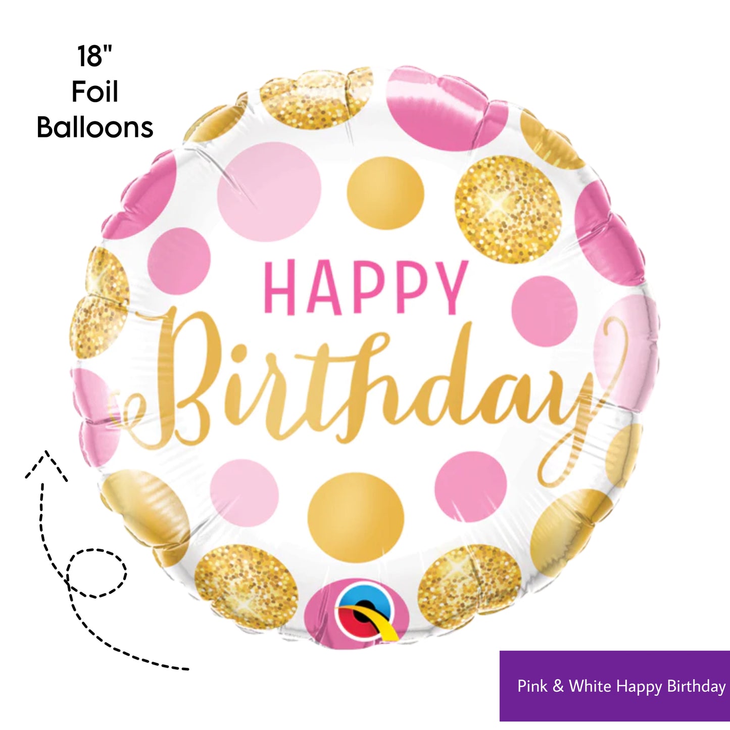 18” Foil Helium Filled Balloon