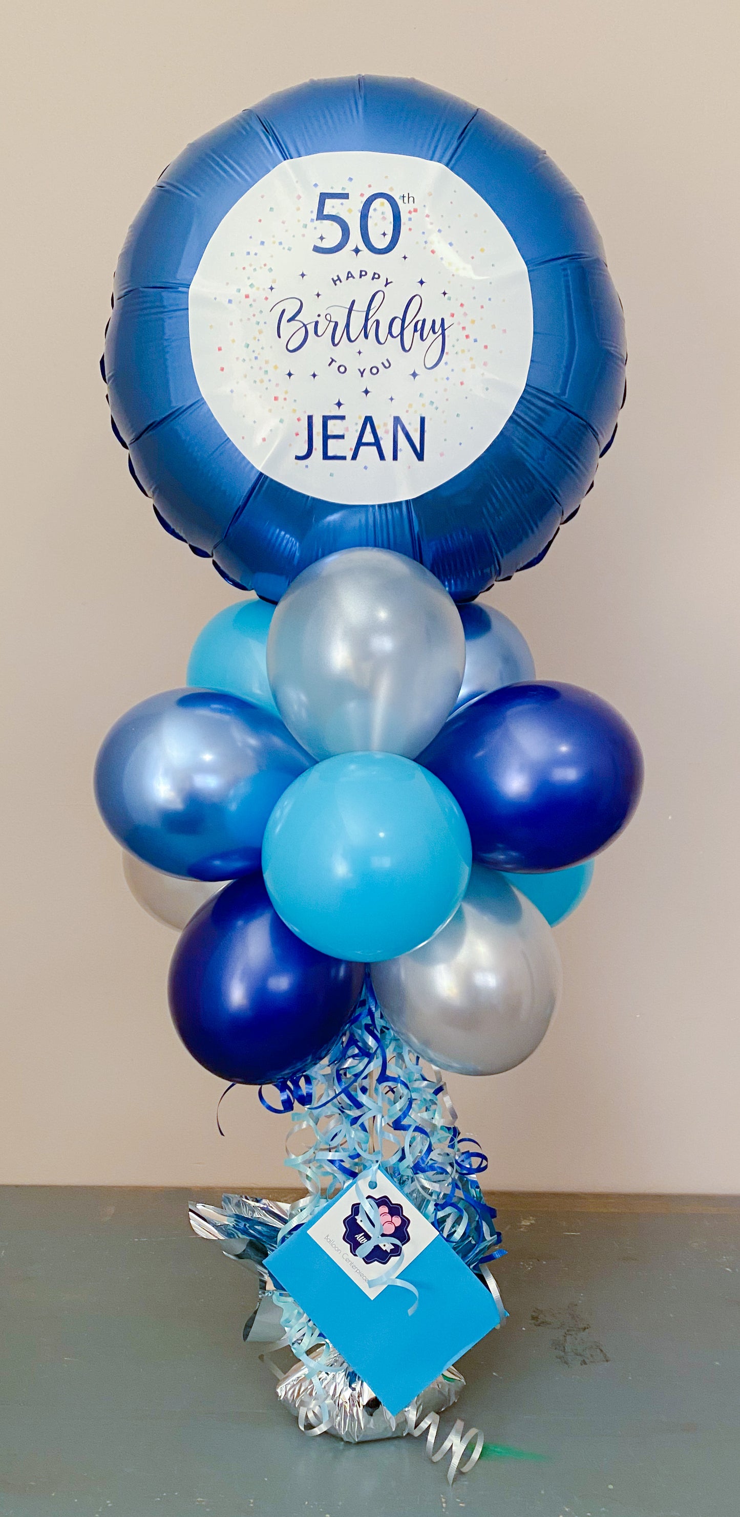 Personalized Foil Balloon Bouquet