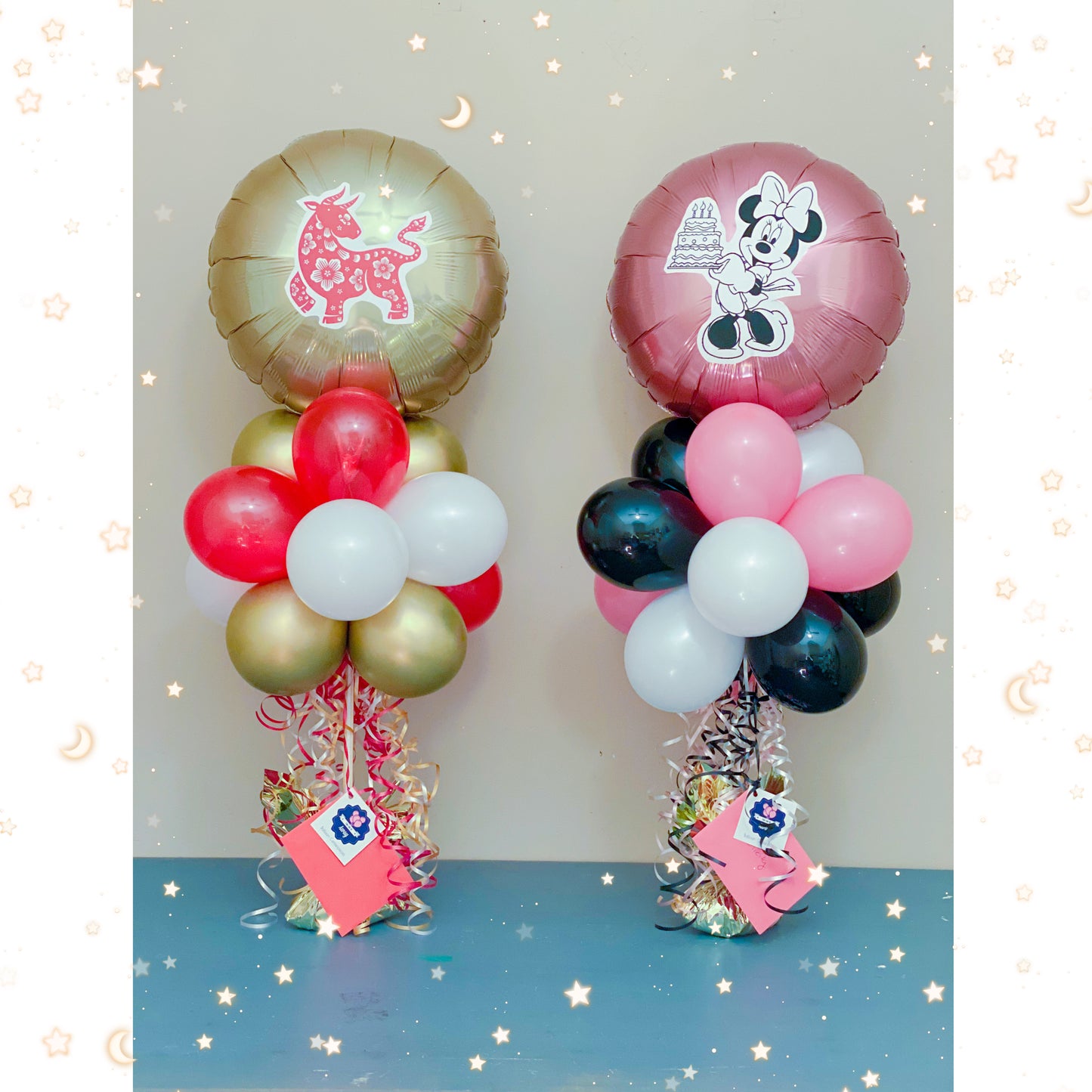 Personalized Foil Balloon Bouquet