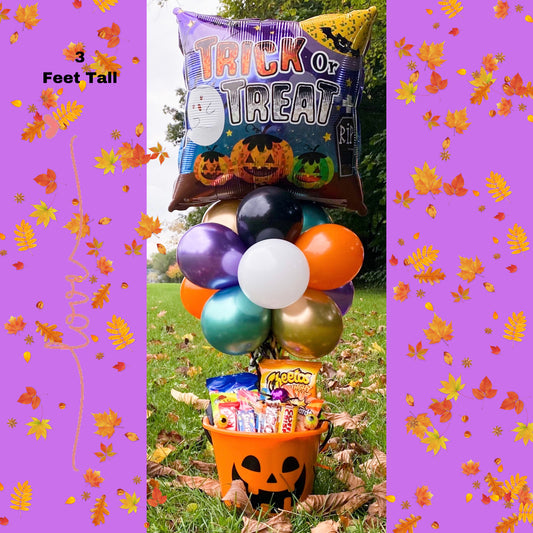 Trick or treat Halloween Candy Basket