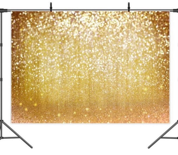 Gold glitter Backdrop